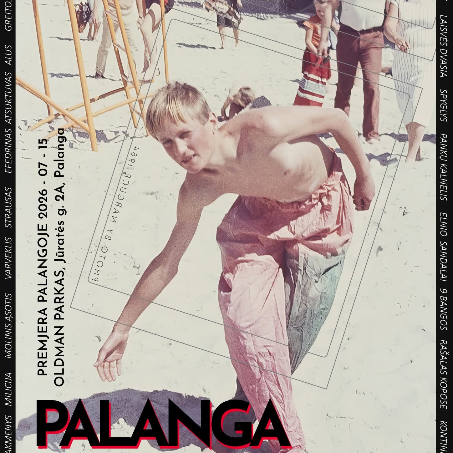 Palangos pasirodymo plakatas